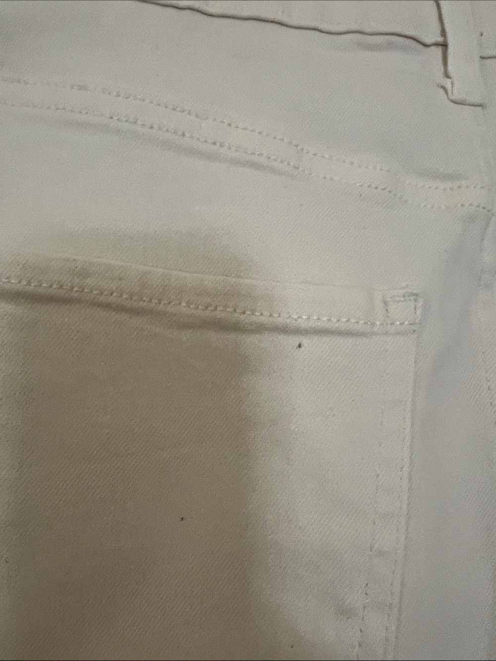 Banana Republic Vintage Stretch Wide Leg size 14 white jeans - Picture 4 of 5
